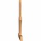 Ekena Millwork Richland Timber Gable Bracket, Western Red Cedar, 96"W x 56"H x 3 1/2"D x 5 1/2"F, 14/12 Pitch GBW096X56X0406RIC00SWR - alternate 5